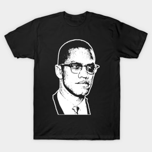 Malcolm x, Civil Rights, Black History T-Shirt